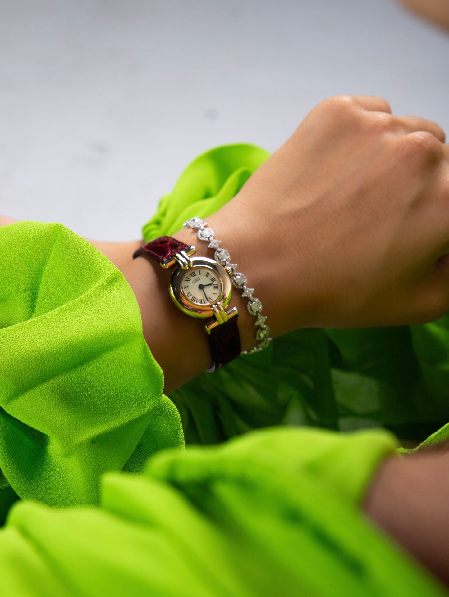 CARTIER MUST DE COLISÉE 24MM VERMEIL KUVARS SAAT