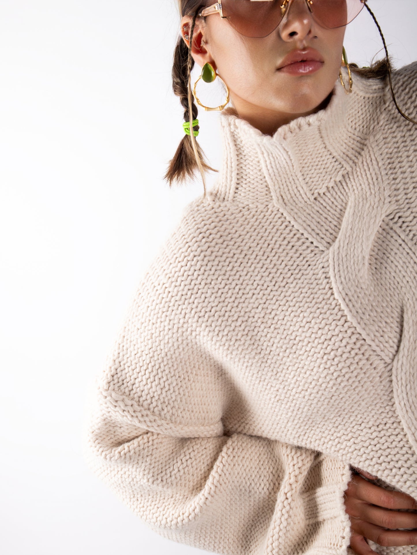 HEYKELSEL ÖRGÜ BALIKÇI YAKA