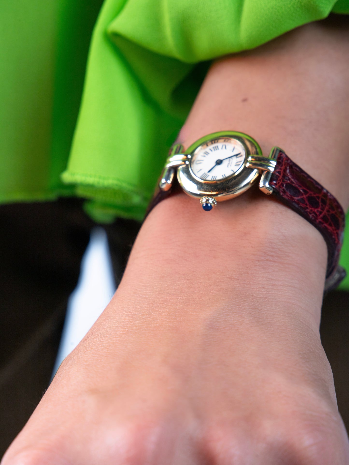 CARTIER MUST DE COLISÉE 24MM VERMEIL KUVARS SAAT