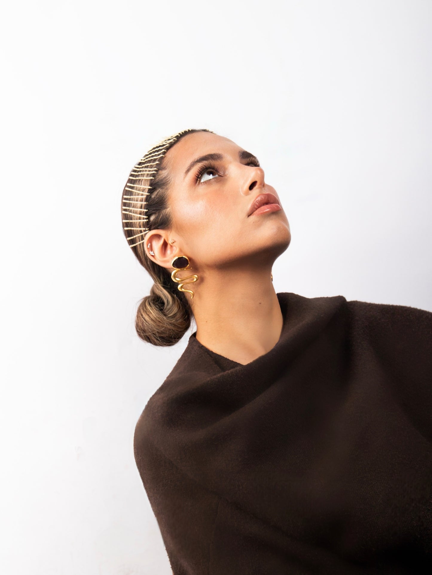 AMETİST HEYKEL KÜPELER