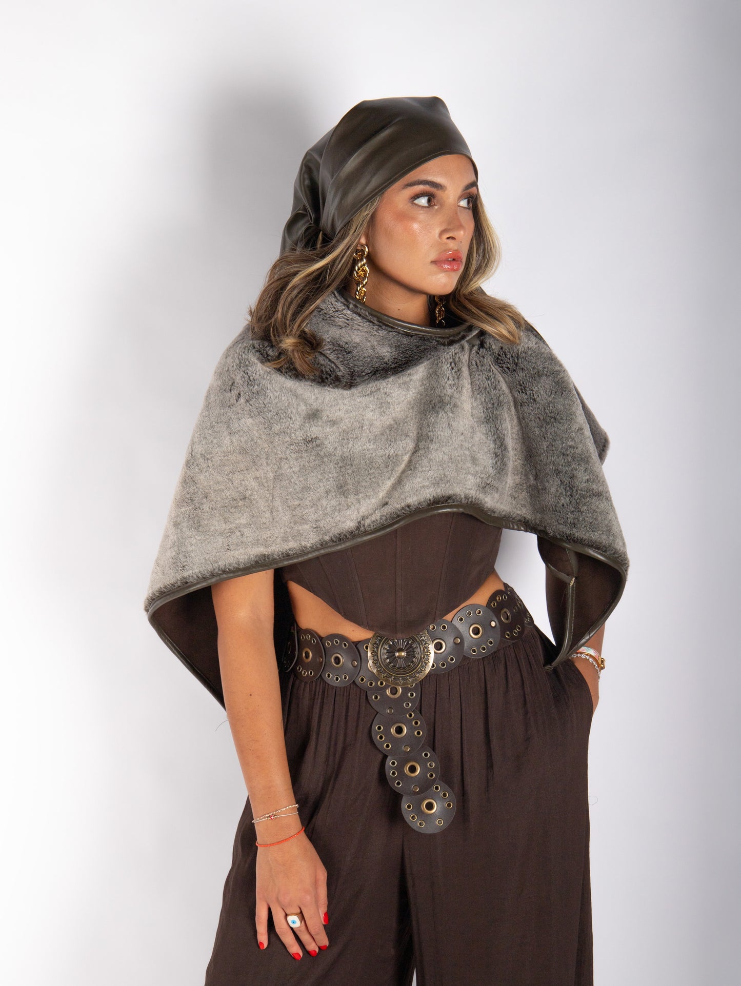 PANTHERE ÇİFT YÜZLÜ KAPELET