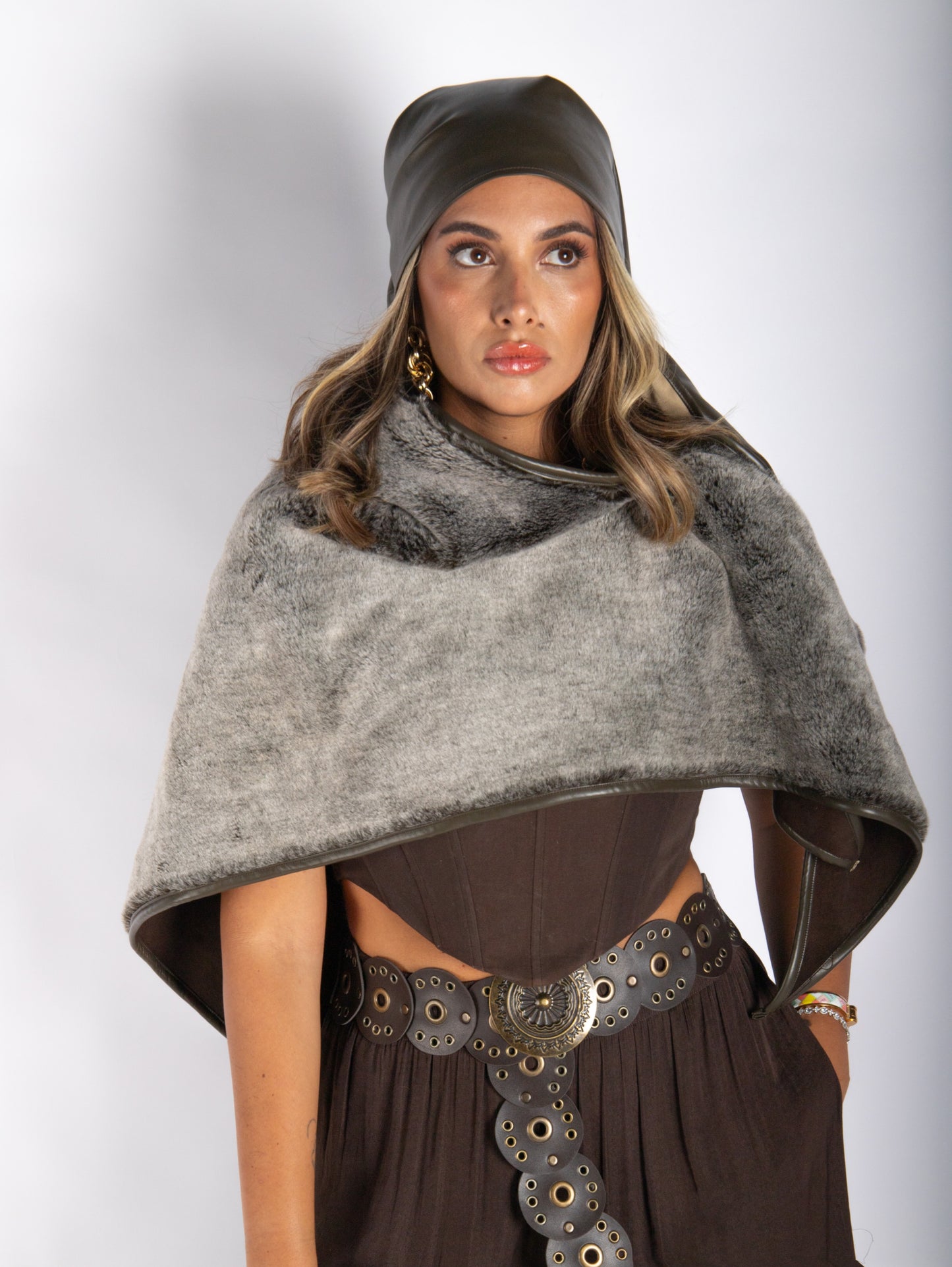 PANTHERE ÇİFT YÜZLÜ KAPELET