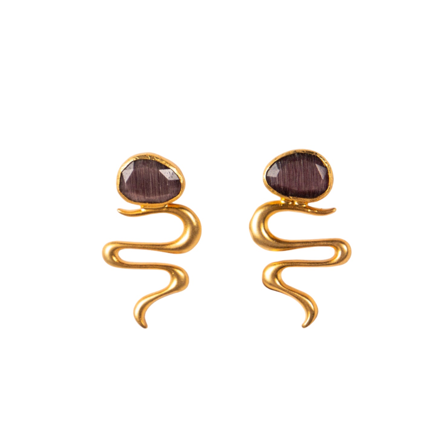 AMETİST HEYKEL KÜPELER